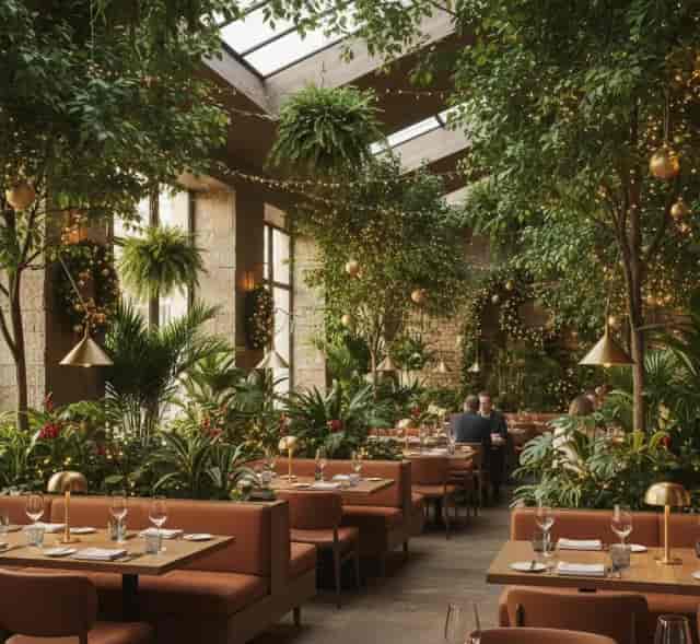 The Terrace at The Times Square EDITION: Biophilic venue for corporate luncheon and events.
