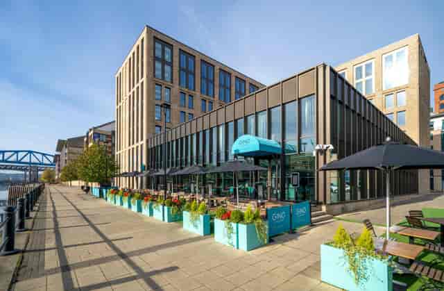 Gino D'Acampo Newcastle waterfront venue for corporate networking and private event hire.