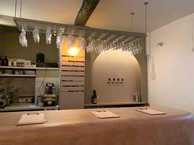 Kitchen by KASK bar setup for boutique reception and food service.
