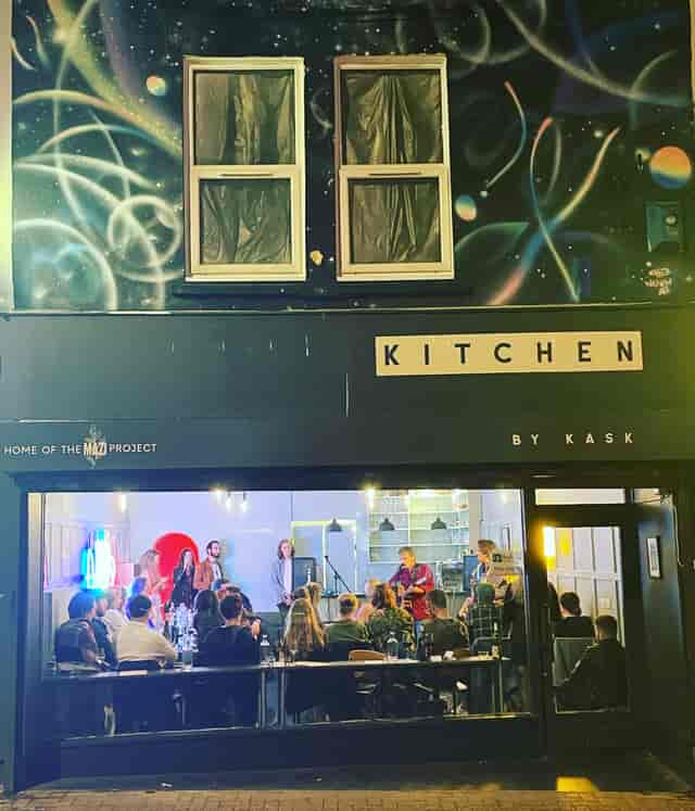 Kitchen by KASK: intimate micro-venue for brand activations and community events.