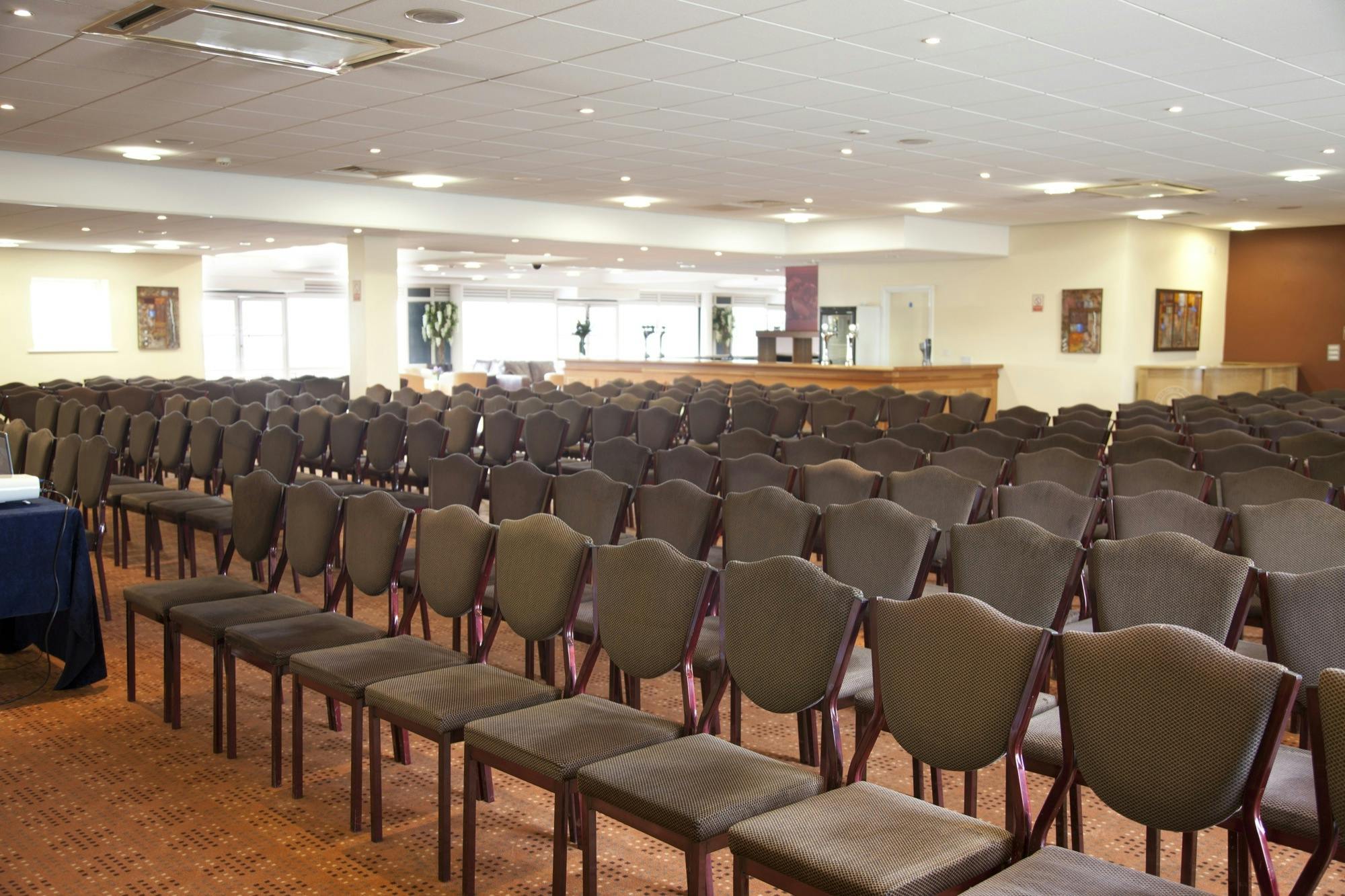 Premier Suite at Haydock Park Racecourse, spacious venue for conferences and seminars.