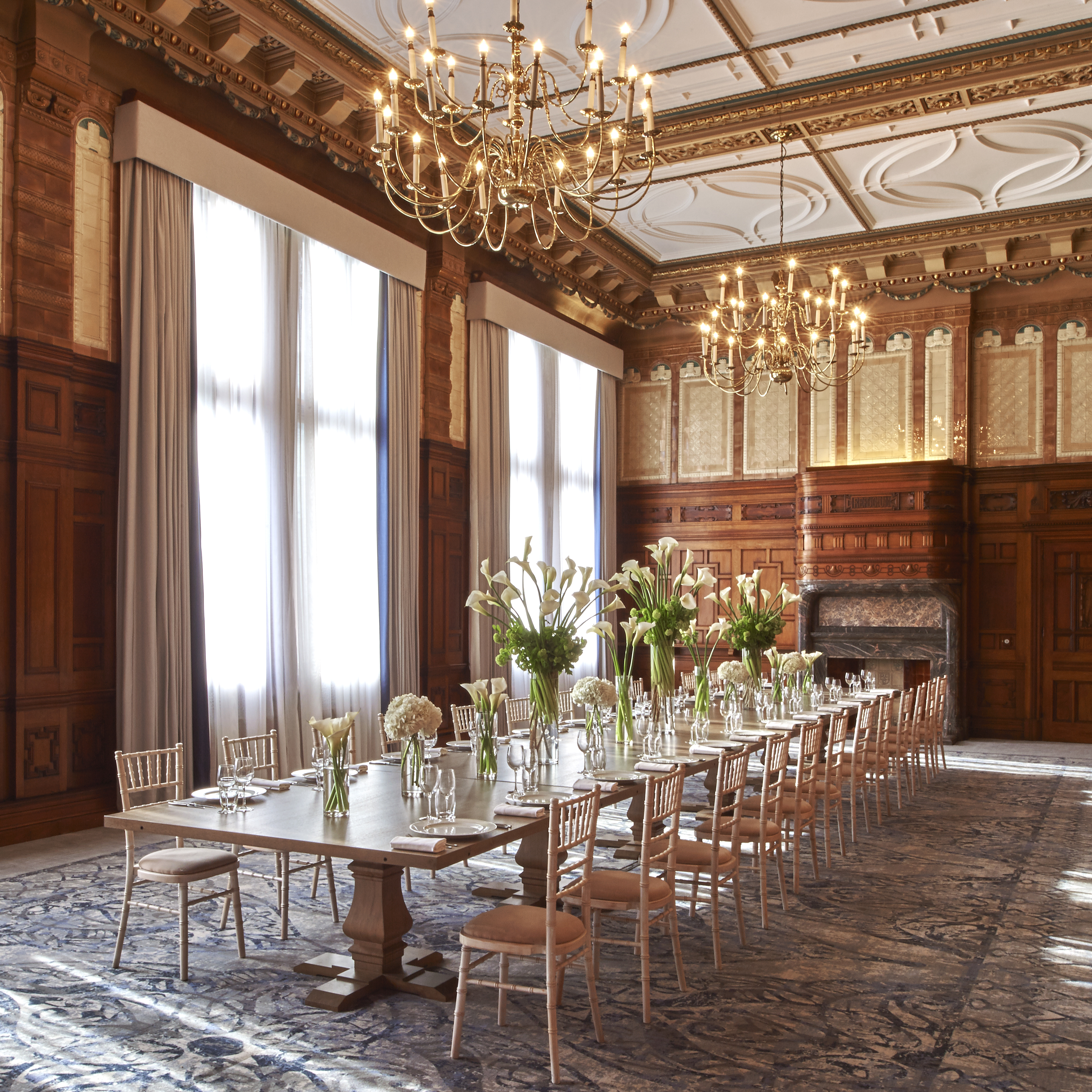 Directors Suite at Kimpton Clocktower Hotel, elegant meeting space for corporate events. - Banner