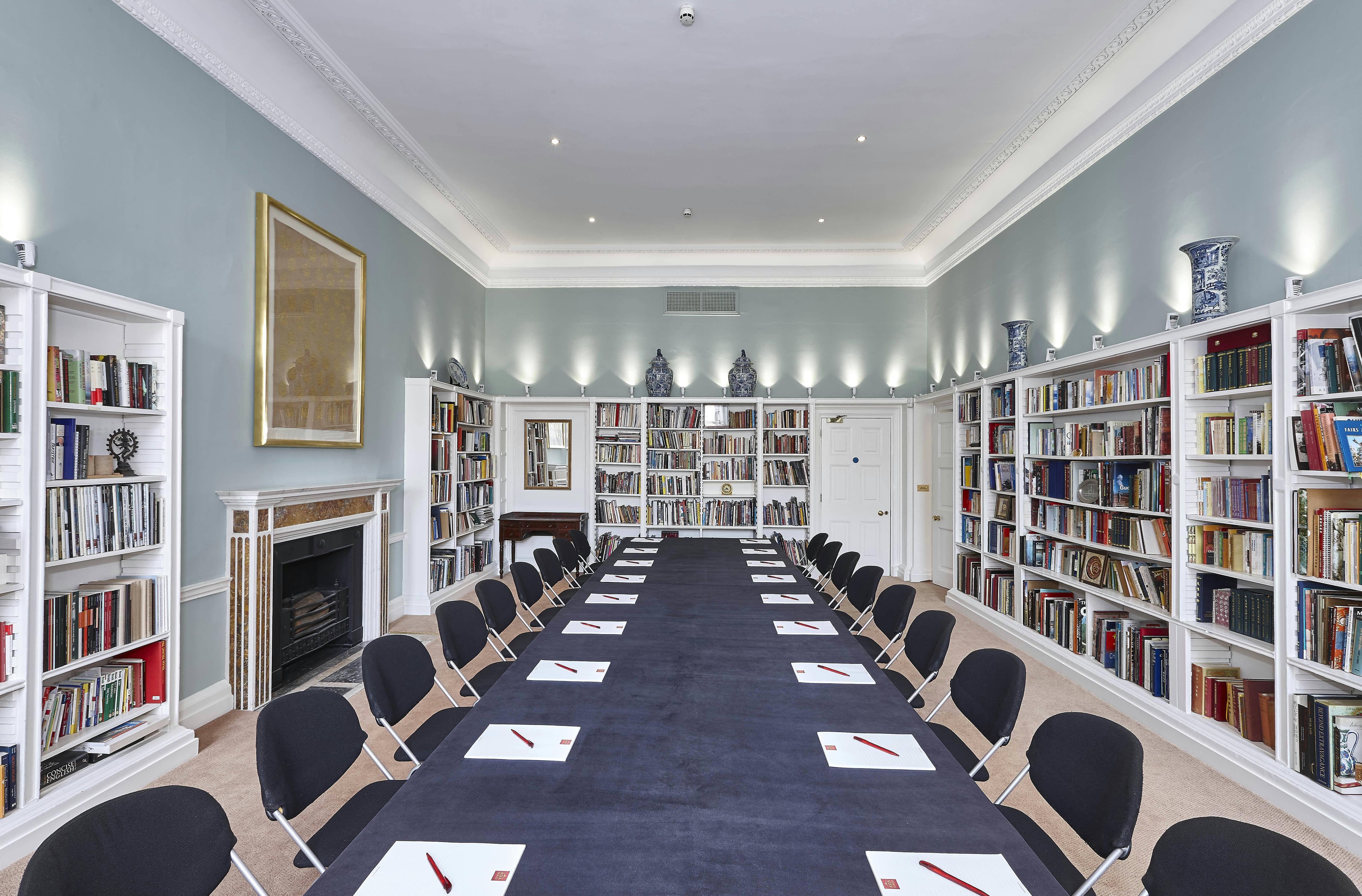 Sophisticated meeting room in Asia House, ideal for executive meetings and workshops.