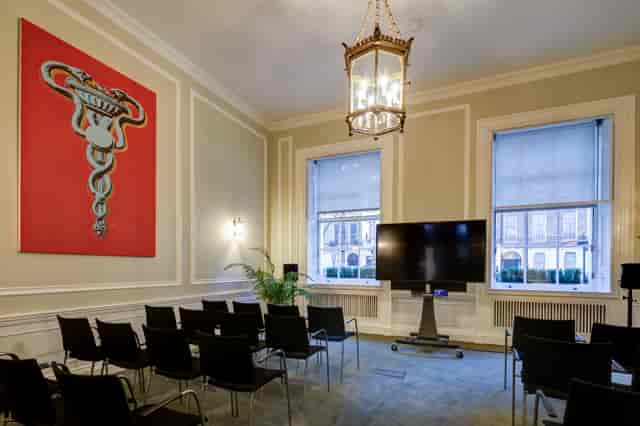 Laurie Landeau, 41 Portland Place, meeting, event