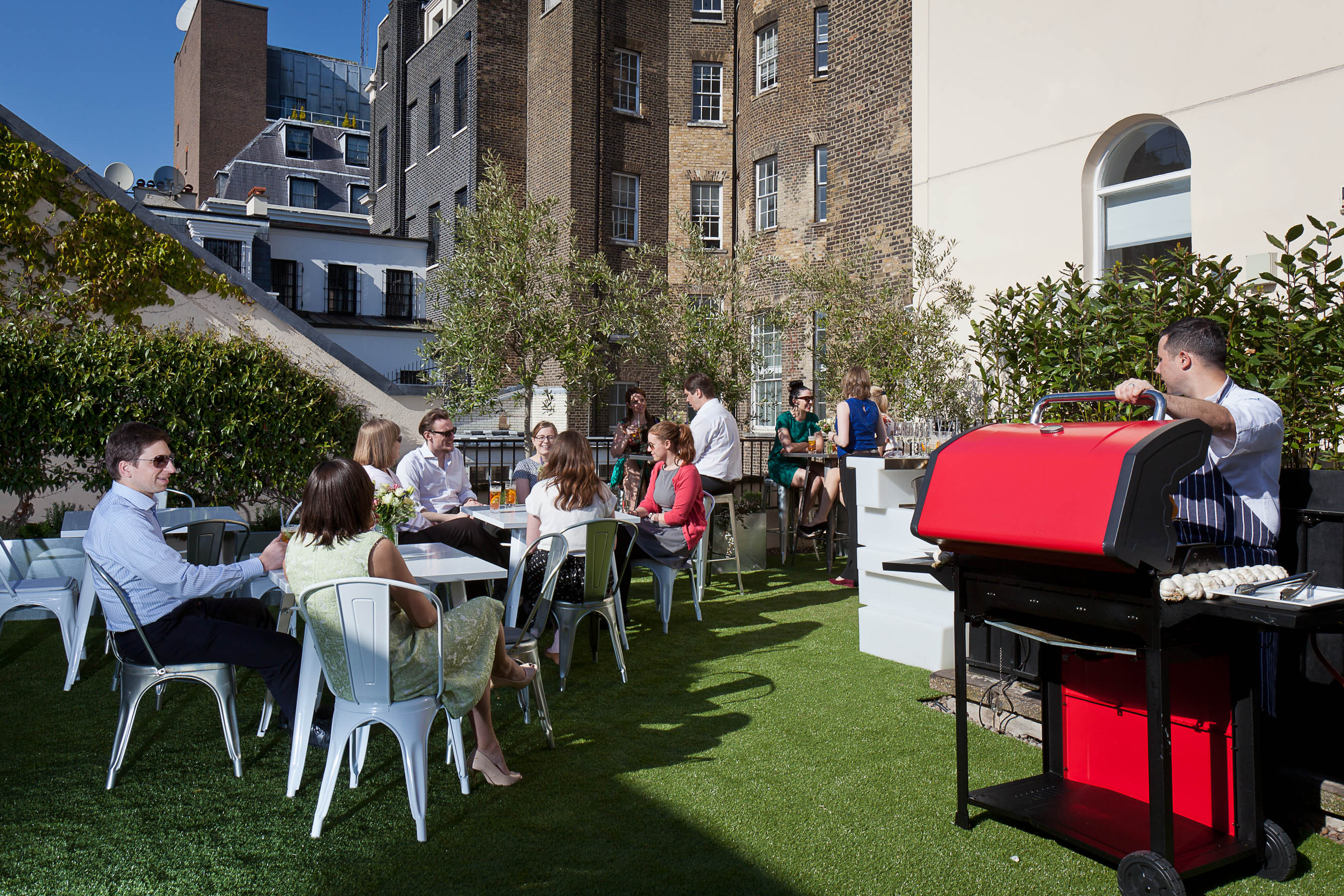 41 Portland Place Roof Terrace