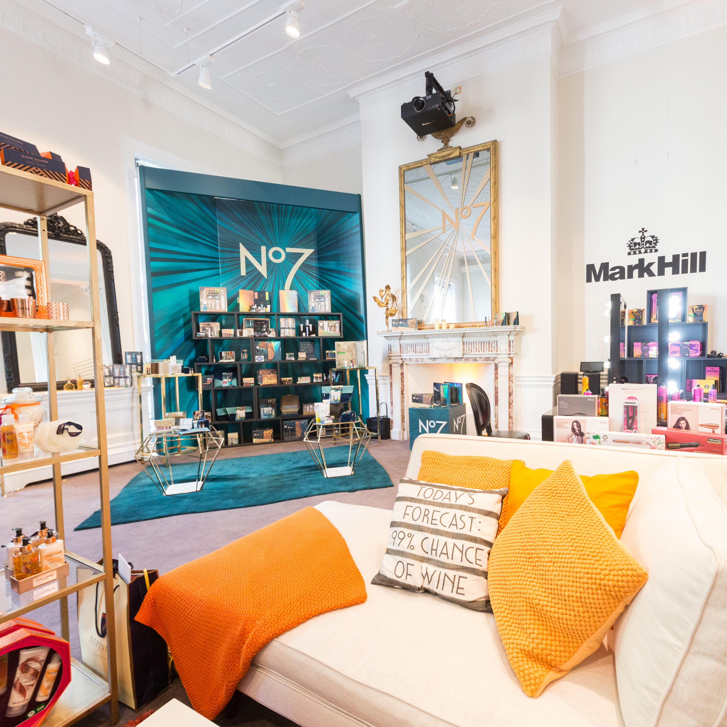 Stylish event space at 41 Portland Place for product showcases and networking. - Banner