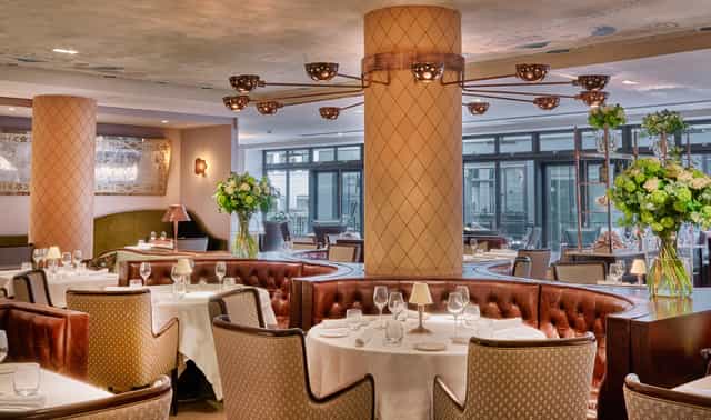Sophisticated dining venue in Sartoria, ideal for upscale events and meetings.