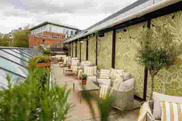 Outdoor roof terrace