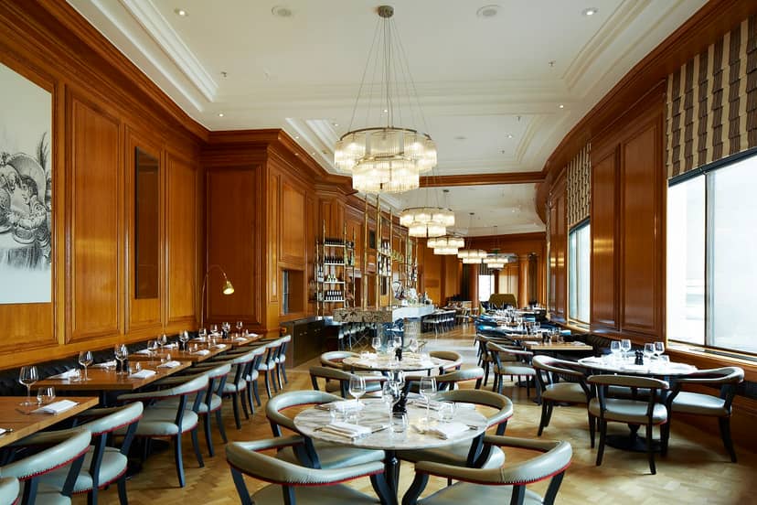 Elegant dining space at Gillray's Steakhouse, ideal for corporate events and private gatherings.
