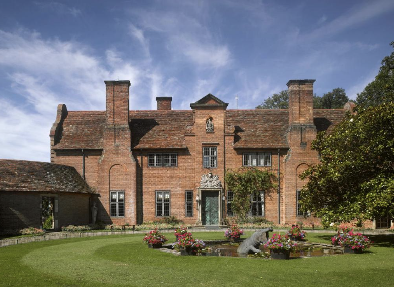 Historic Port Lympne Hotel venue with elegant architecture for upscale events.