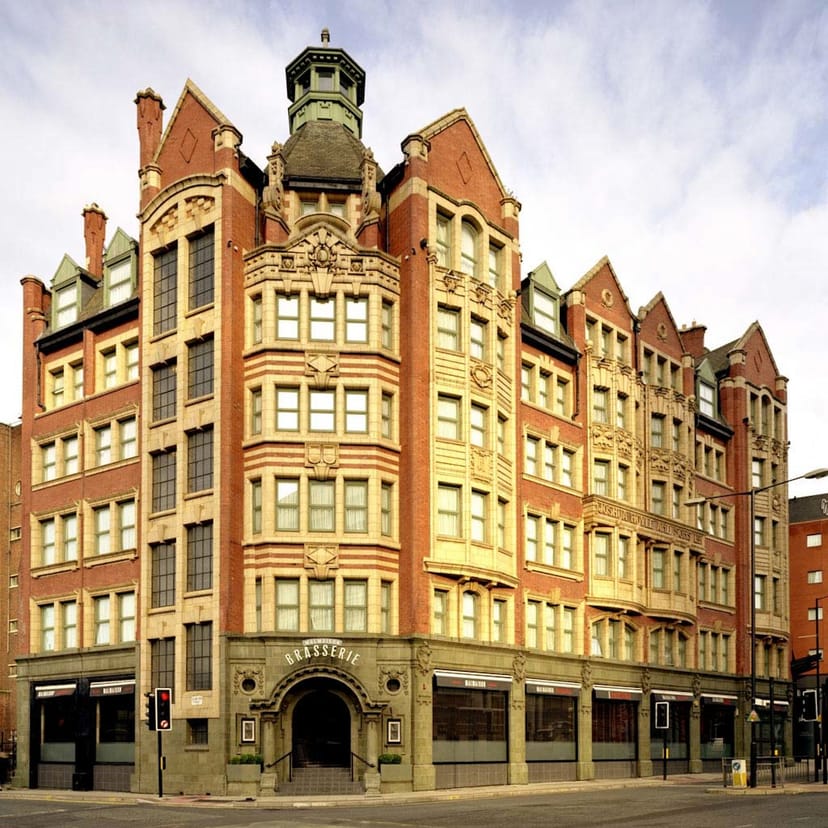 Historic Work + Play venue in Malmaison, Manchester for events and meetings.