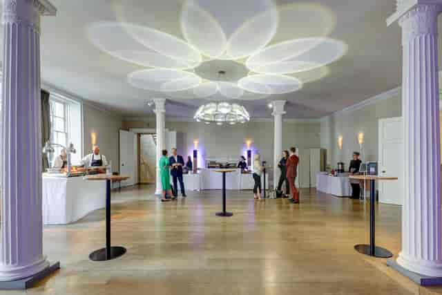 Elegant event space in The Benjamin Franklin Room, perfect for networking and gatherings.