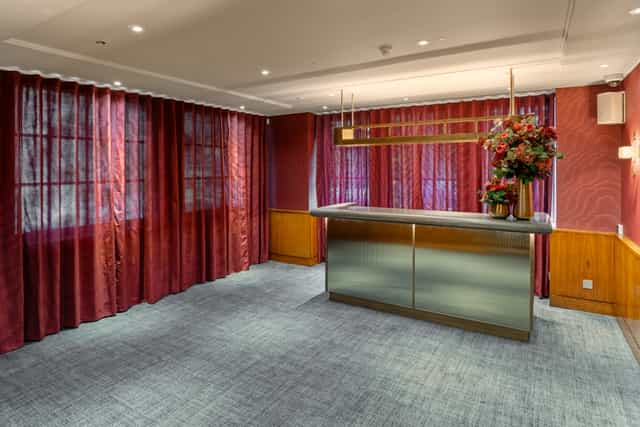 Beaufort Room at Bluebird Chelsea: elegant reception area for meetings and events.