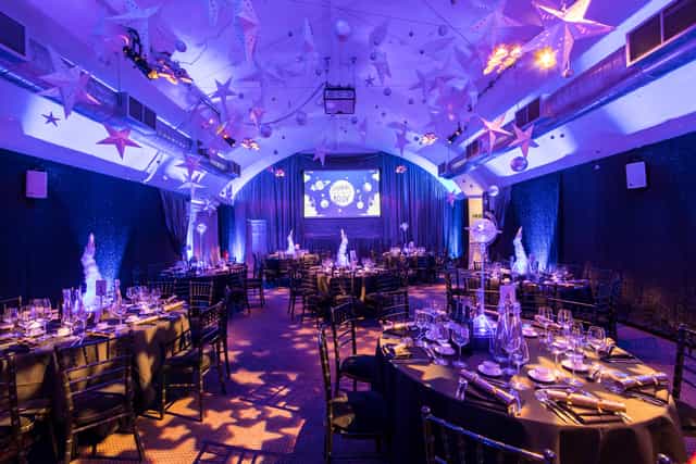 Elegant event space at The Smeaton Vaults, ideal for galas and formal dinners.