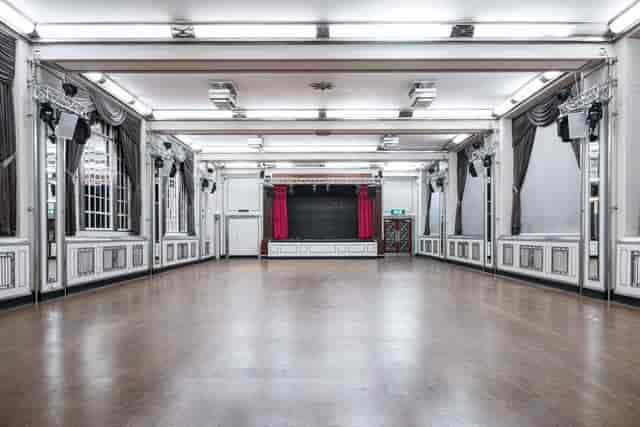 Bloomsbury Ballroom event stage, conference, performance