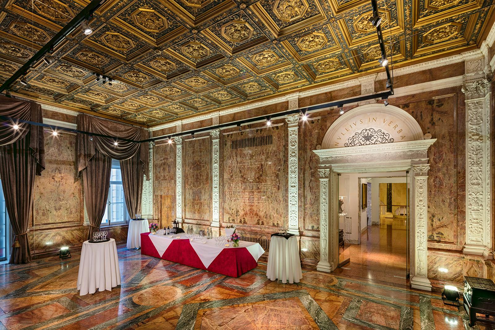 Kohn Centre & Marble Hall: elegant event space with ornate ceilings for upscale gatherings.