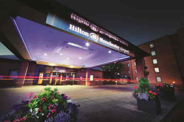 Hilton Manchester Airport Boardroom, modern venue for corporate meetings and events.