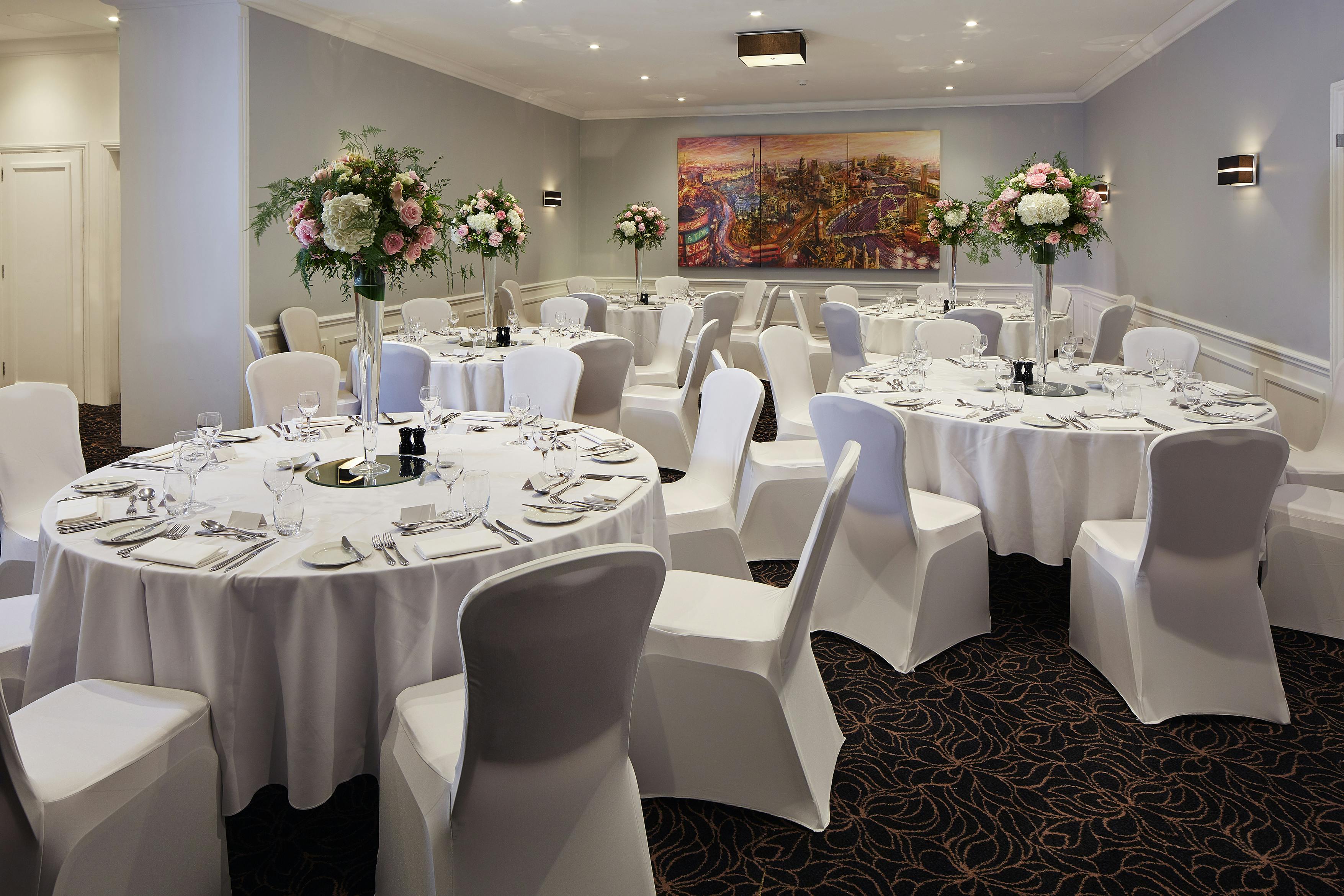 St James Suite at The Cavendish London, elegant event space for weddings and corporate events.