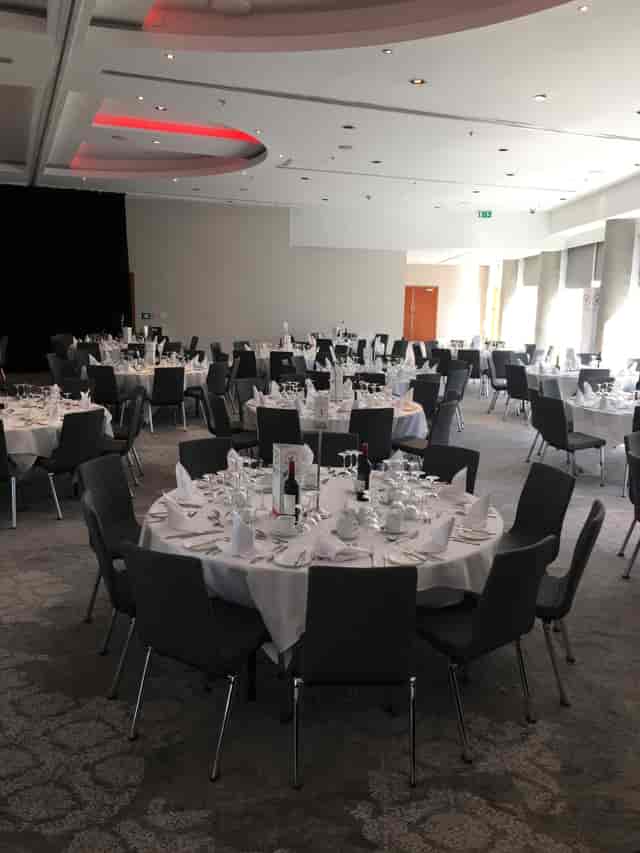 The Lowry Hotel ballroom setup for gala dinner and corporate conference events.