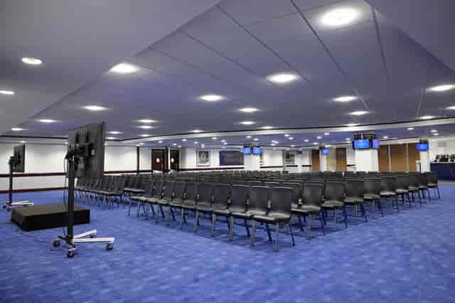 Drake and Harris Suites at Chelsea FC, modern meeting space for corporate events.