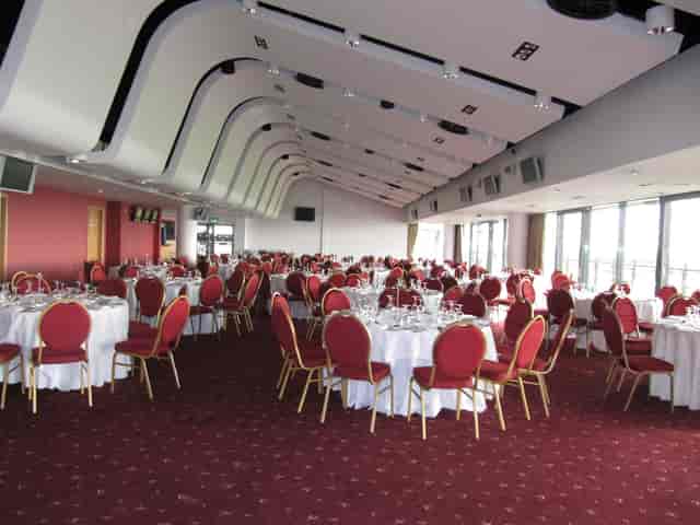 Papillon Suite at Aintree Racecourse, spacious venue for banquets and corporate events.