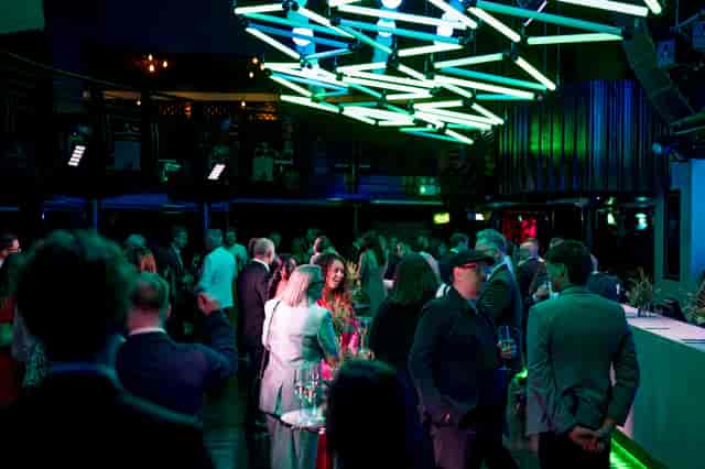 Ministry of Sound geometric lighting event