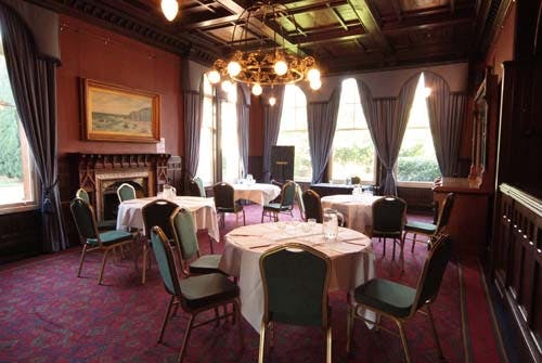 Dorothy Lloyd Room at Highbury Hall, elegant meeting space for workshops and networking.