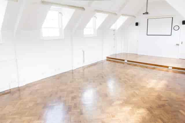 Chapel Suite at The London Irish Centre: bright event space for meetings and workshops.