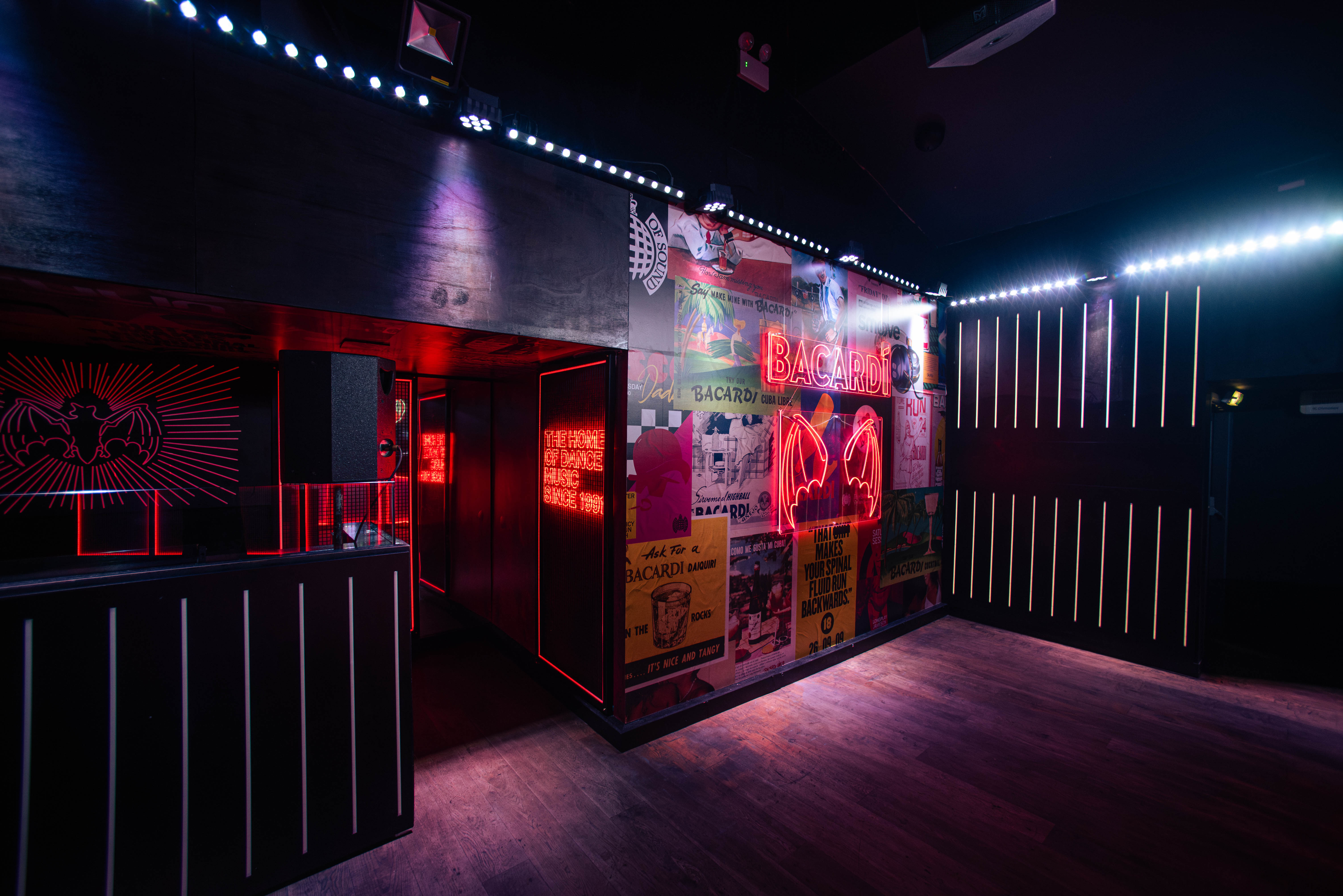 Ministry of Sound Loft neon launch party - Banner