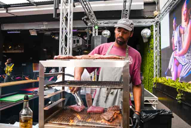 Ministry of Sound culinary event, interactive food station, event marketing