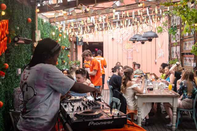 The Space & the whole terrace
