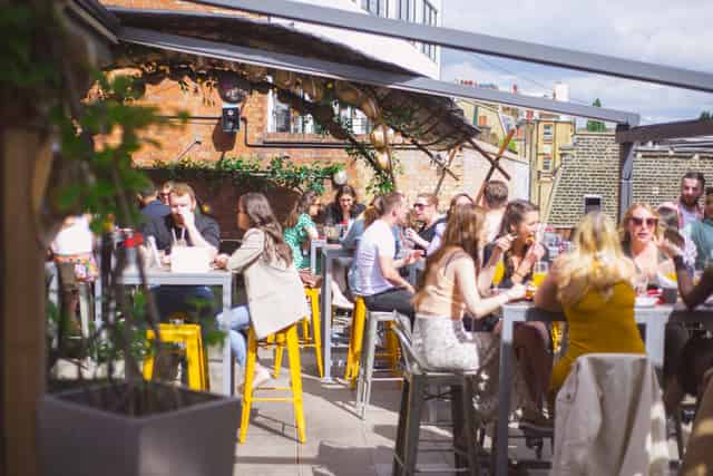 The Space & the whole terrace