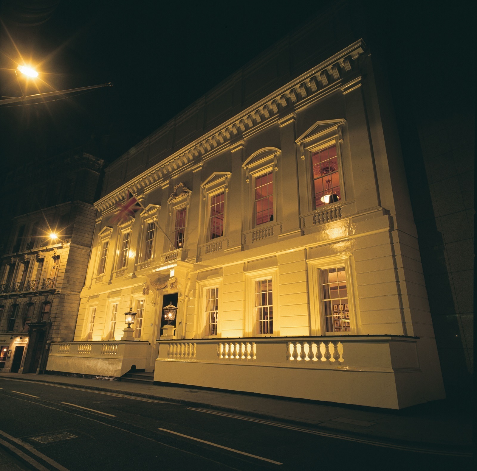 Main Dining Room at City of London Club, elegant venue for upscale events and weddings.