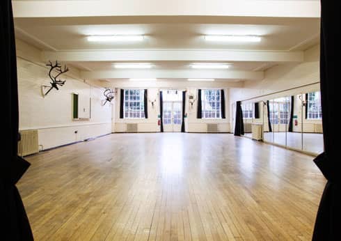 Spacious Trefusis Room at Cecil Sharp House, perfect for meetings and workshops.