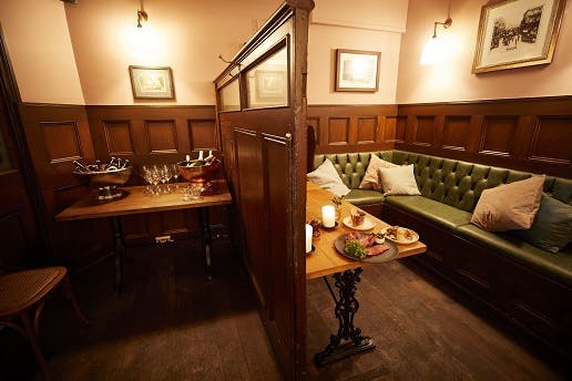 Cozy Assembly Room at The Holly Bush, ideal for intimate gatherings and meetings.