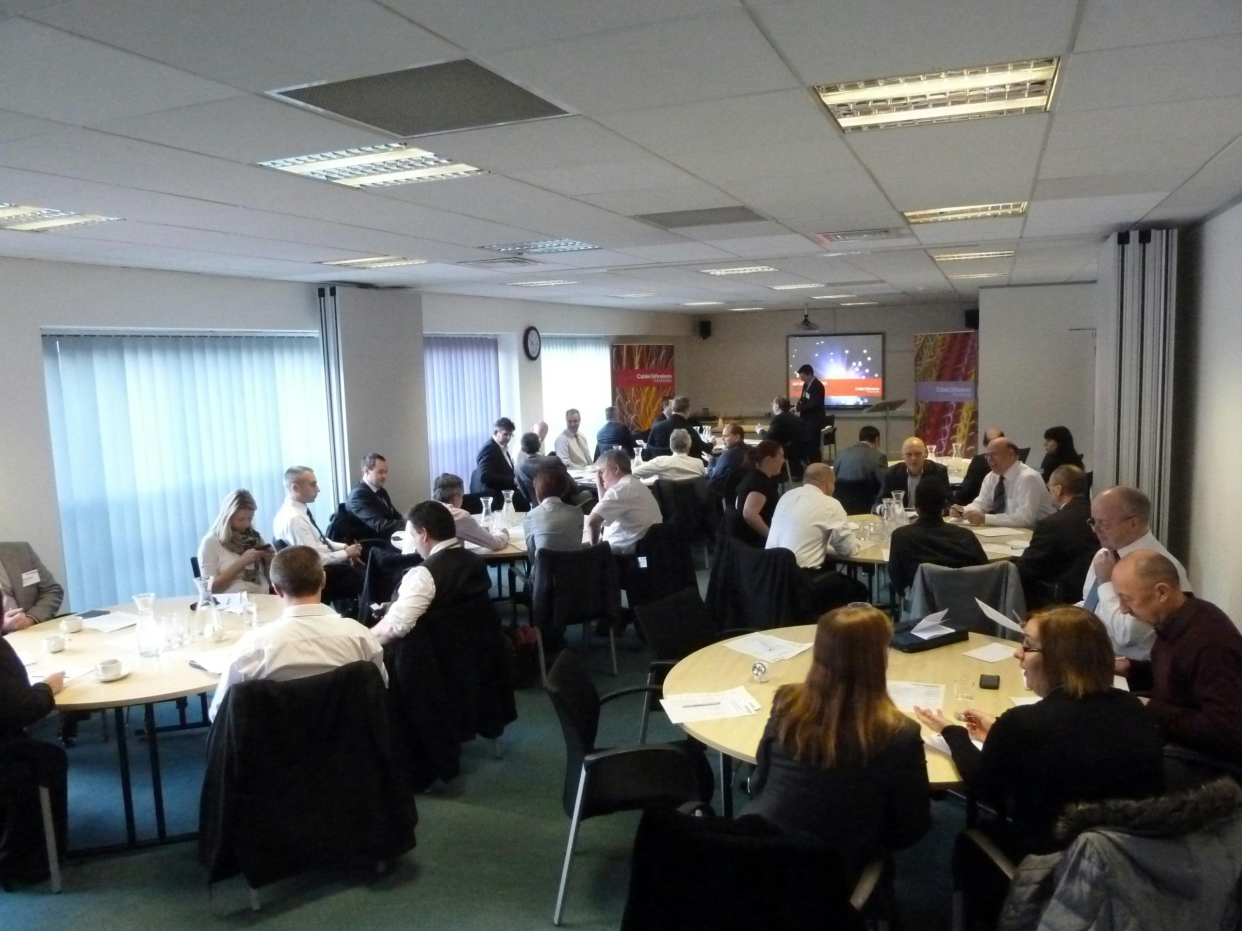 Conference Suite in Liverpool: Engaged attendees in a collaborative meeting space.