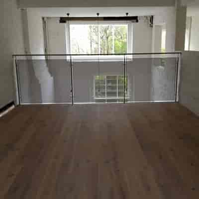 Spacious Mezzanine venue in Saint Barnabas Dalston, perfect for networking events.