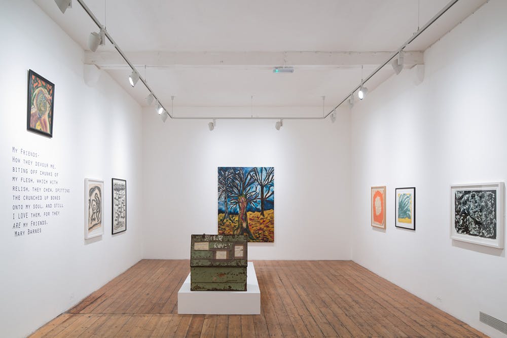 Nunnery Gallery: bright art space with wooden floors for intimate events and exhibitions.