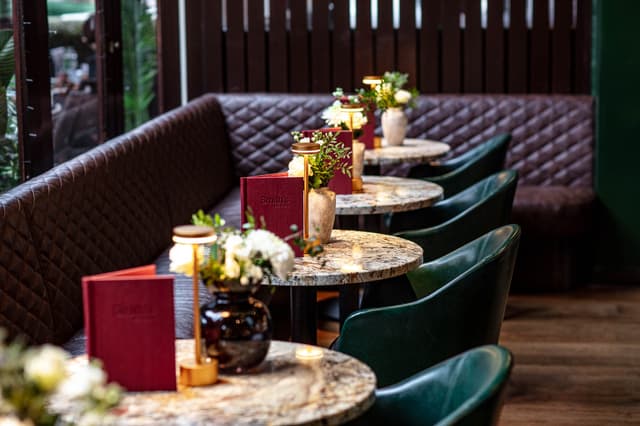 Semi-Private Bar Area