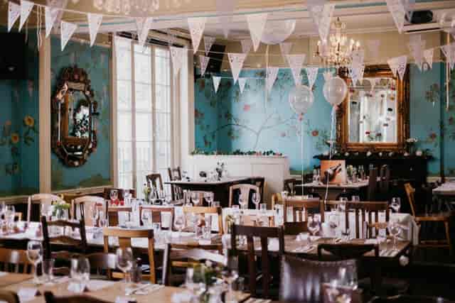 The Colonel Fawcett pub interior for private party event hire and social gatherings.