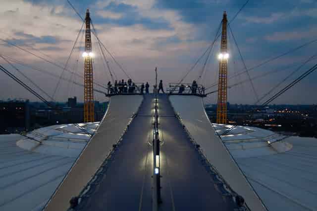 Up at The O2