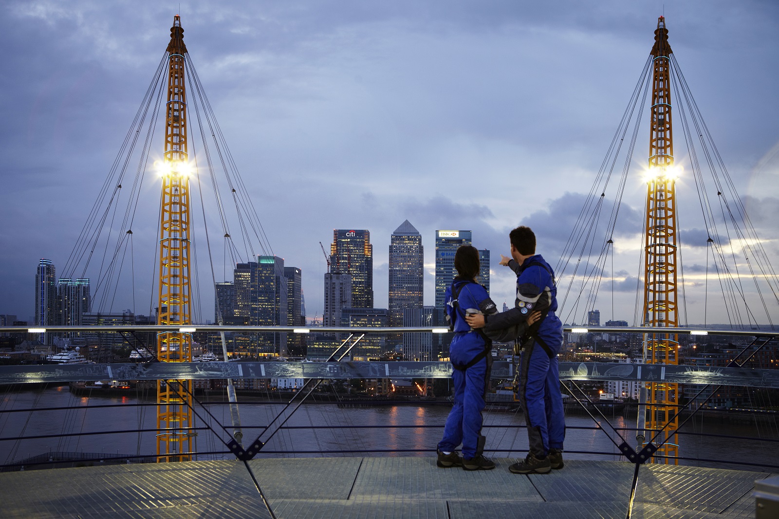 "Outdoor venue at The O2 rooftop with skyline, ideal for corporate events and team-building." - Banner