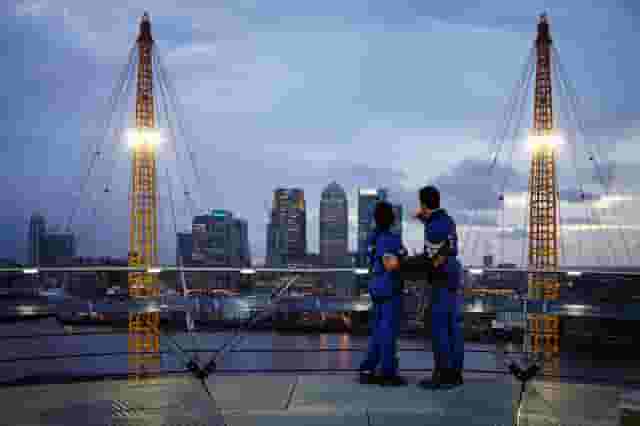 Up at The O2