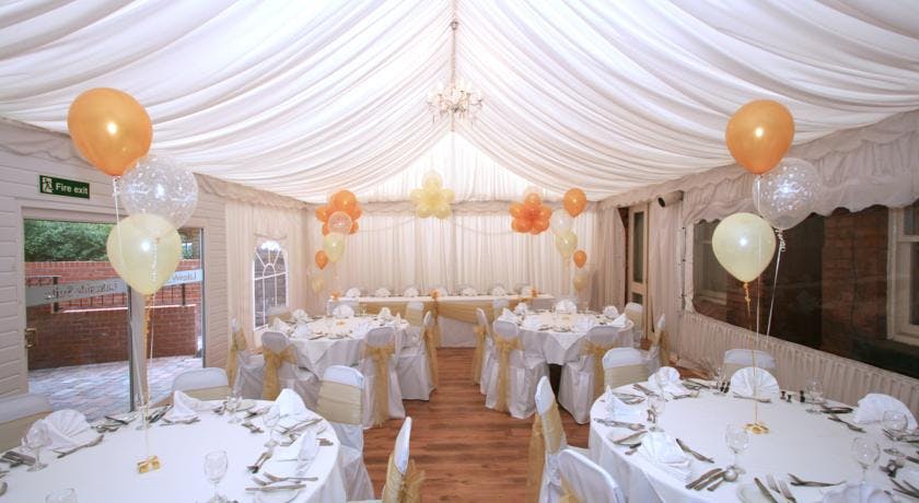 Elegant event space in Sefton Park Hotel, perfect for weddings and celebrations.