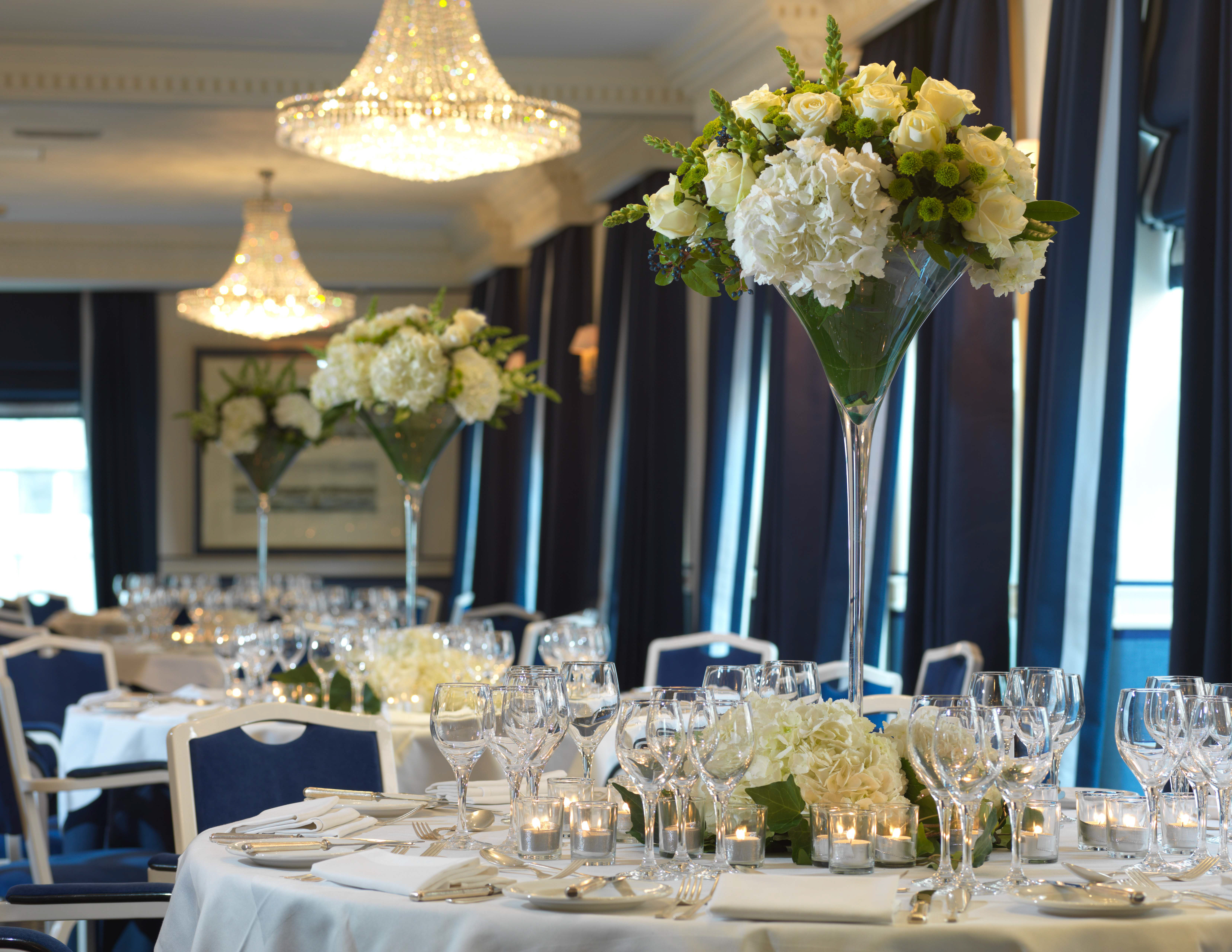 Royal Suite at Chesterfield Mayfair, elegant banquet space for weddings and corporate events. - Banner