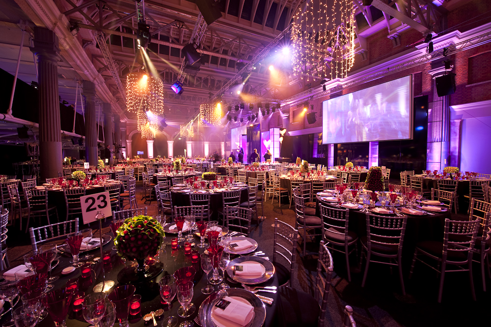 Elegant Grand Hall at Old Billingsgate, perfect for gala and corporate events. - Banner