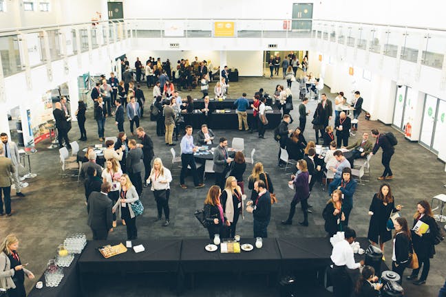 Buffet at Business Design Centre