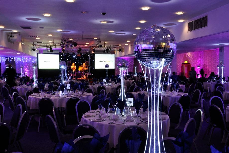 Elegant Walkers Hall at King Power Stadium, perfect for gala and corporate events.