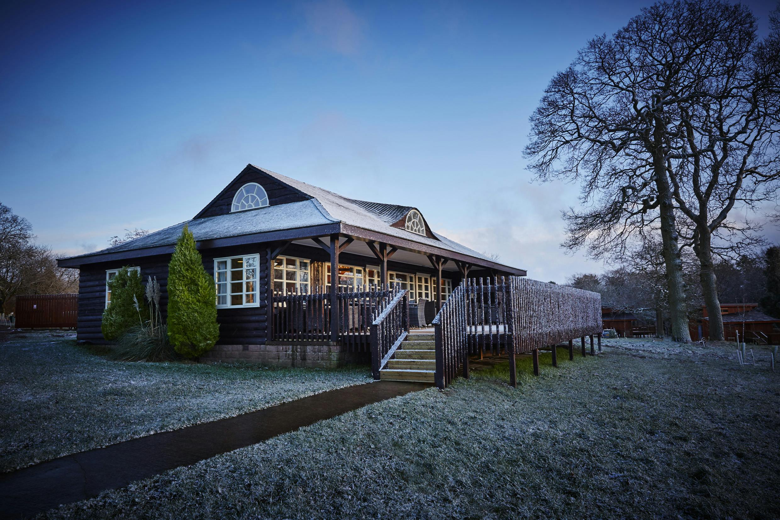 Forest Pavilion in Forest of Dean, rustic venue for intimate meetings and retreats.