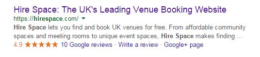 Hire Space’s Meta Title